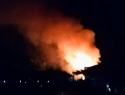 Si Jago Merah Lahap Gedung SMKN 05 Bengkulu Utara