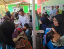 Dinas Kesehatan Bengkulu Utara Gerakan Posyandu Aktif dan Bakti Kesehatan di MSS