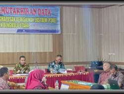 Bappelitbangda Bengkulu Utara Sosialisasi Penetapan Pemutakhiran Data P3KE