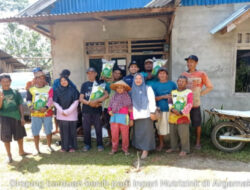 DTPHP Bengkulu Utara Lakukan Pendampingan Penyaluran Bantuan Benih Padi Kaya Gizi (Biofortifikasi)