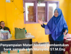 DINAS LINGKUNGAN HIDUP BENGKULU UTARA GELAR SOSIALISASI MENGENAI PENGELOLAAN SAMPAH