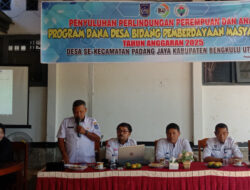 Perlindungan Perempuan dan Anak Jadi Bahasan Penting Dalam Kegiatan Cluster BKAD Padang Jaya