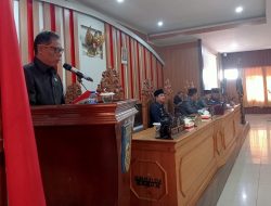 7 Fraksi Setujui Jadi Perda, Rapat Paripurna DPRD BU Agenda Pertanggungjawaban Pelaksanaan APBD Tahun 2024