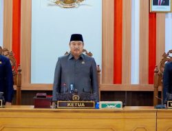 DPRD BU Rapat Paripurna Bupati Sampaikan Nota Pengantar RPJMD