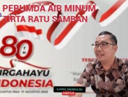 Perumda Air Minum Tirta Ratu Samban Arga Makmur Ucapkan Dirgahayu Republik Indonesia ke-80