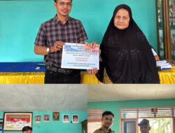 Pemerintah Desa Air Tenang Salurkan Bantuan BLT DD, Tahap Satu tahun 2026