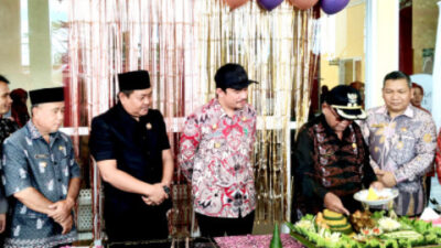 Joko Witoyo Bersama Bupati Dan Wakil Bupati Resmikan Gedung Puskesmas Air Bintunan