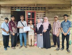 Pemdes Tanjung Harapan Salurkan Bantuan BLT DD, Tahap I Tahun 2026