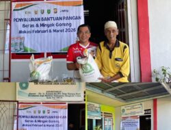 Sejahterakan Masyarakat, Kades Karang Suci Salurkan Bantuan Beras dari Badan Pangan Nasional Melalui Bulog