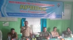 Pemerintah Desa Lubuk Banyau Musyawarah Kegiatan APBDES Tahun 2026